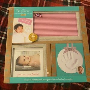 Brand new baby keepsake set